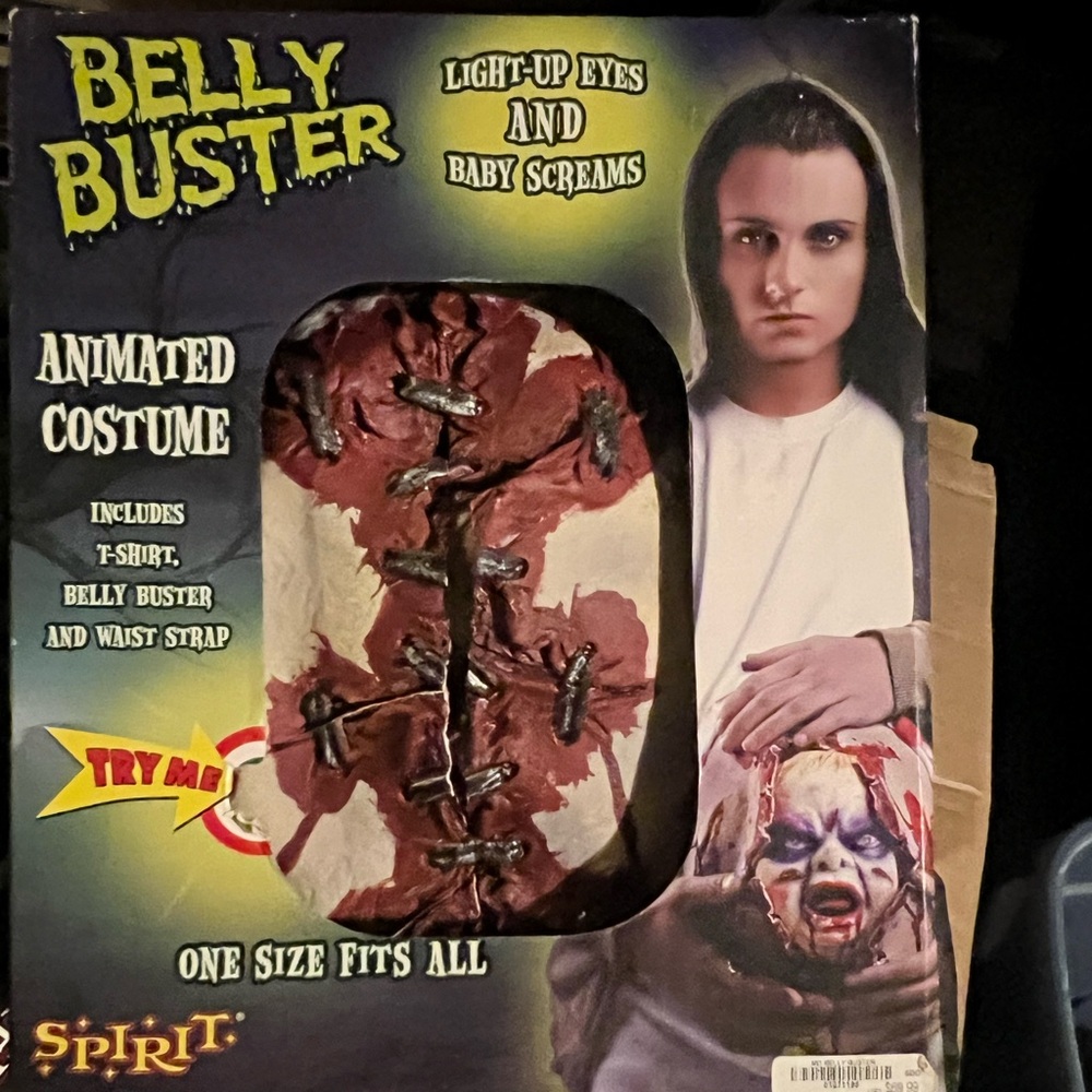 Spirit Animated Costume with baby and blood  Accents adult woman or men